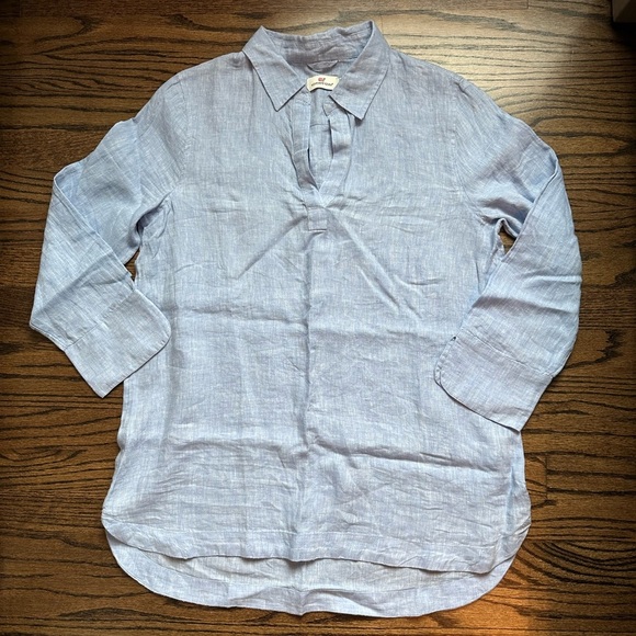 Vineyard Vines Tops - NWOT Vineyard Vines Linen Chambray Tunic - size medium